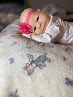 Realborn  Katie Awake (18'' Reborn Doll baby Bowie  