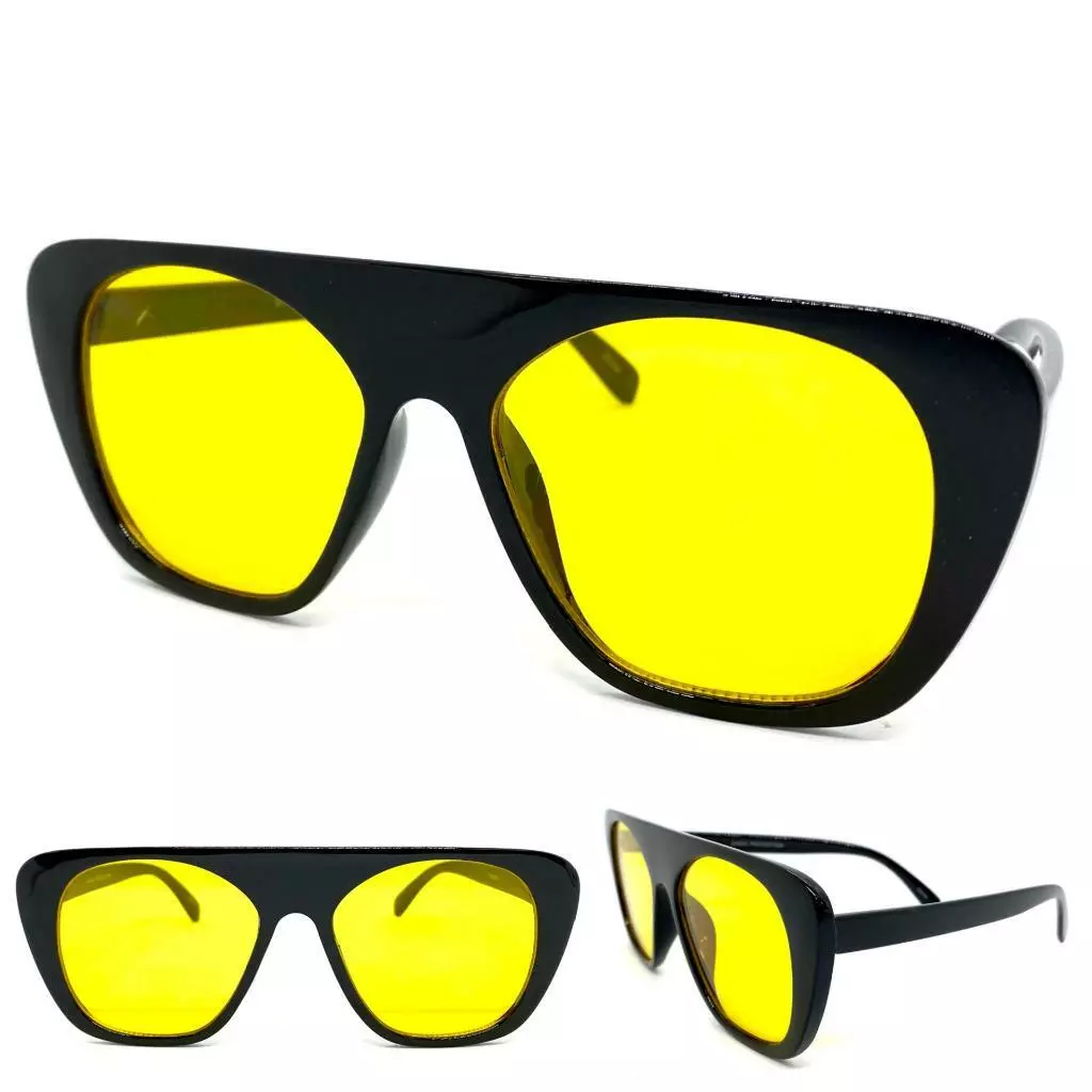 Lunette jaune vintage sale