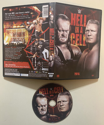 WWE - Hell In A Cell (DVD, 2015) Undertaker Brock Lesnar Bray Wyatt Roman Reigns