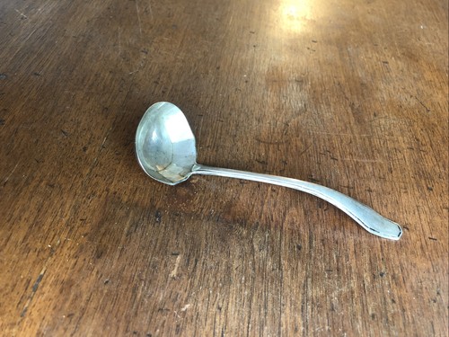 Antique Alvin Sterling Silver Hampton Cream Ladle No Monogram - Picture 4 of 9