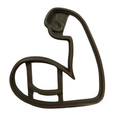 MUSCLE EMOJI FLEXING BICEP ARM COOKIE CUTTER MADE IN USA PR5401