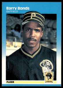 1987 Fleer #604 Barry Bonds 43202