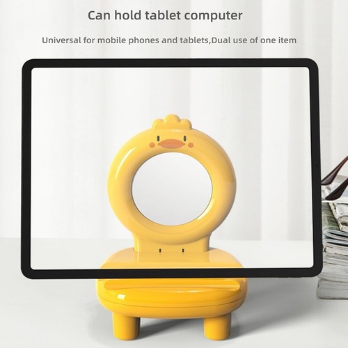 Hands Free Office Lovely Desktop Phone Stand with Mirror & Aromatherapy Function - Picture 11 of 19