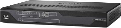 Cisco 892FSP-K9 VPN-Router Gigabit 8-Port Firewall QoS IPS, Rack, Schwarz