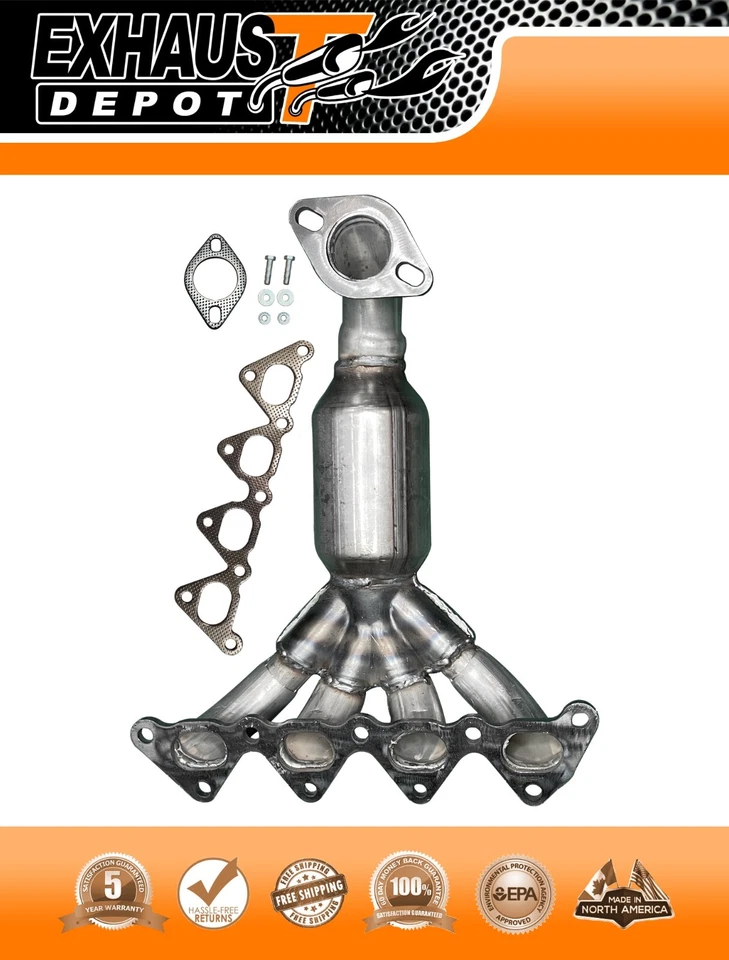 Manifold Catalytic Converter for Kia Spectra5 2.0L 2006-2009 BANK 1 - Image 4 of 4