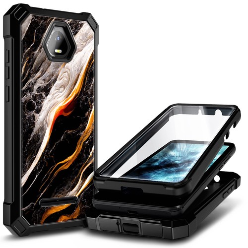 Funda protectora de teléfono de cuerpo completo para Schok Volt SV55 con protector de pantalla incorporado - Imagen 15 de 56