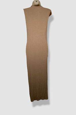 knee length dresses for ladies Silk Rib Maxi Dress main image 0