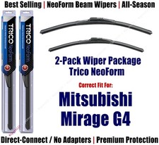 2Pk Premium NeoForm Wipers fit 2014-2015, 2017+ Mitsubishi Mirage G4 - 16240/160