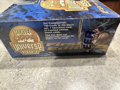 1994 Fleer Marvel Universe Sealed Card Box First Edition | eBay 1994 Fleer Marvel Universe Sealed Card Box First Edition | eBay