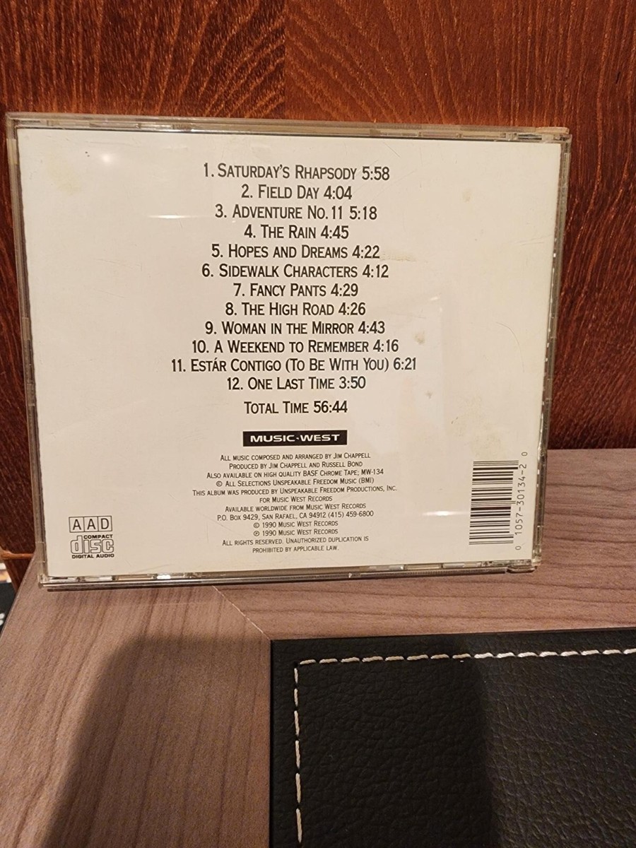 Jim Chappell, Saturday's Rhapsody, Audio CD | eBay