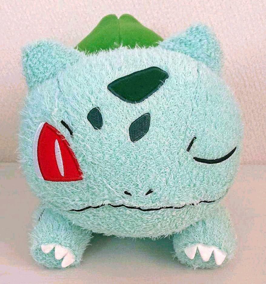 Pokemon Bulbasaur Relaxing Time Big Plush Doll Wink 26cm 10.2in Japan