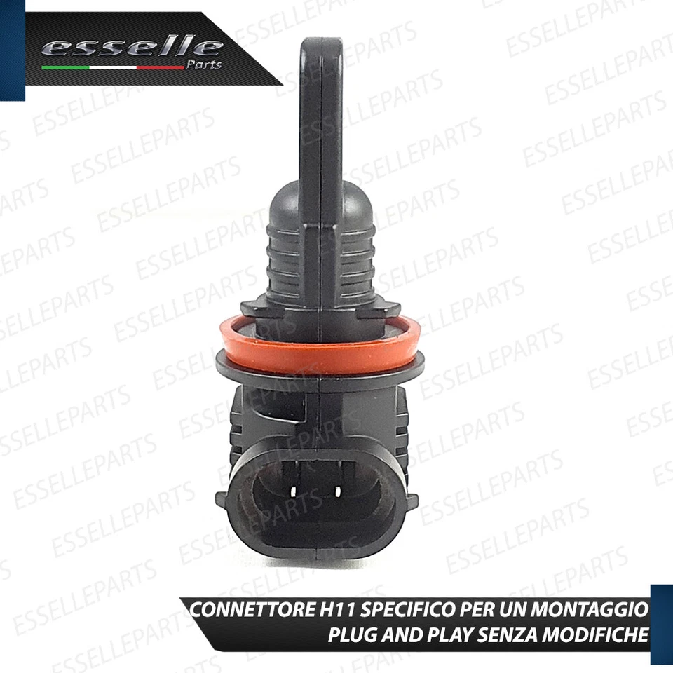 KIT LED H11 6000K BIANCO CANBUS FENDINEBBIA PER LEXUS IS II ULTRA COMPATTE - Immagine 4 di 4