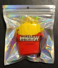 ANKYO - French Fries Wireless Earbud Case With Hook - Silicone