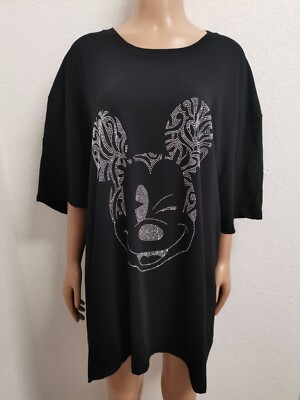 Mickey Mouse Glitzer Shirt in verschiedenen Größen von Größe 36 bis 56/58