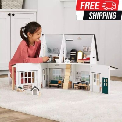 Member's Mark Wooden Farmstyle Dollhouse