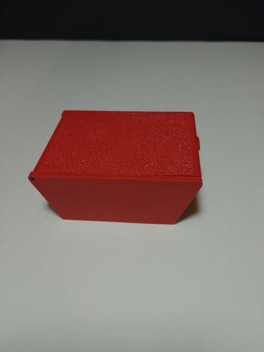 VINTAGE Westclox Travel Alarm Clock Red Hard Shell Case Face Gold Trim, Bold Num - 第 6/12 張圖片