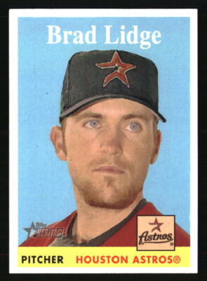Brad Lidge 2007 Topps Heritage #344 BASEBALL Card