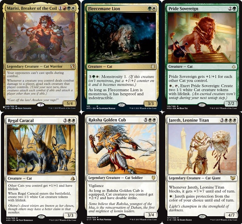 Custom Commander Deck - Marisi, Breaker of the Coil - Cats - EDH Magic - MTG  NM