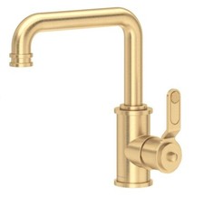 ROHL Perrin and Rowe U.AR01UD1HTSEG Armstrong Bathroom Faucet, Satin Engish Gold