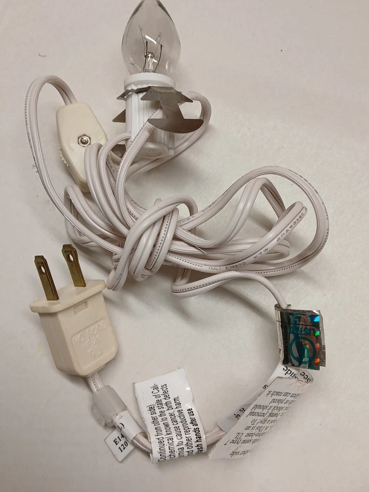 2002 Grandeur Noel Lighted Ceramic House Collectors Edition××× Light Switch Only Foto 3 de 4