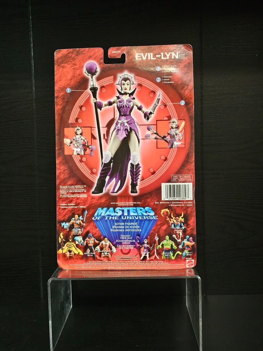 Masters of the Universe 200X Series Evil-Lyn Action Figure [Loose] MOTU GOOD AS NEW! FOUR