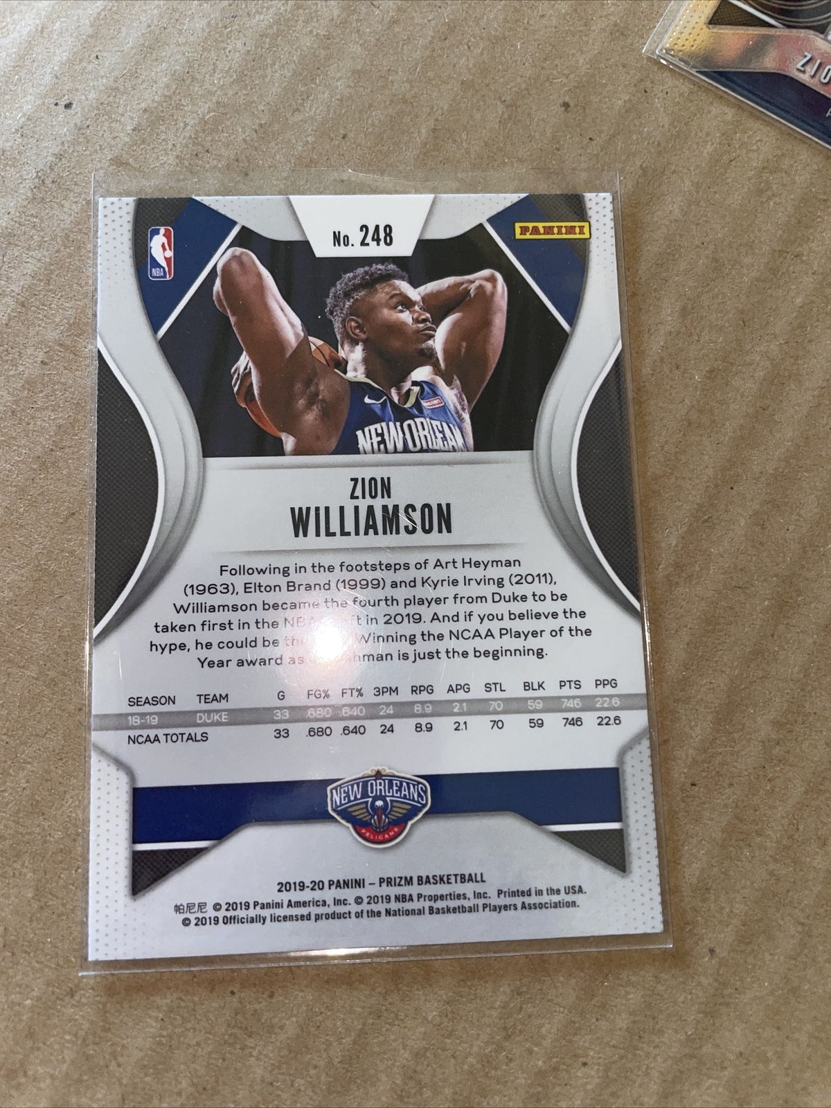 (4) ja morant & Zion Williamson Prizm Rookie Lot eBay