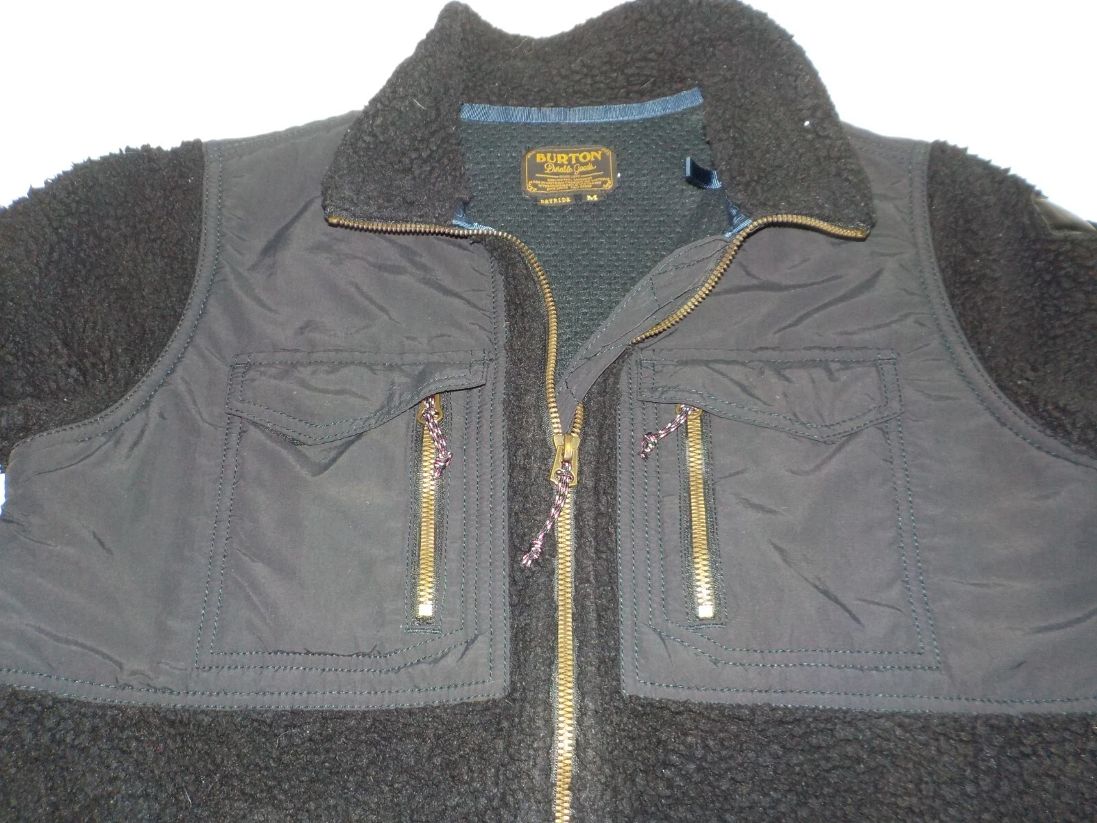burton durable goods dryride bolden fleece jacket