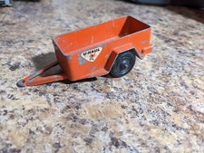 VINTAGE U-Haul Open Top Trailer TootsieToy   Pressed Steel