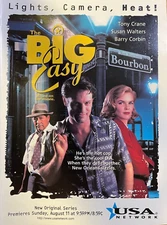 1996 Vintage Magazine Advertisement The Big Easy USA Network TV Show