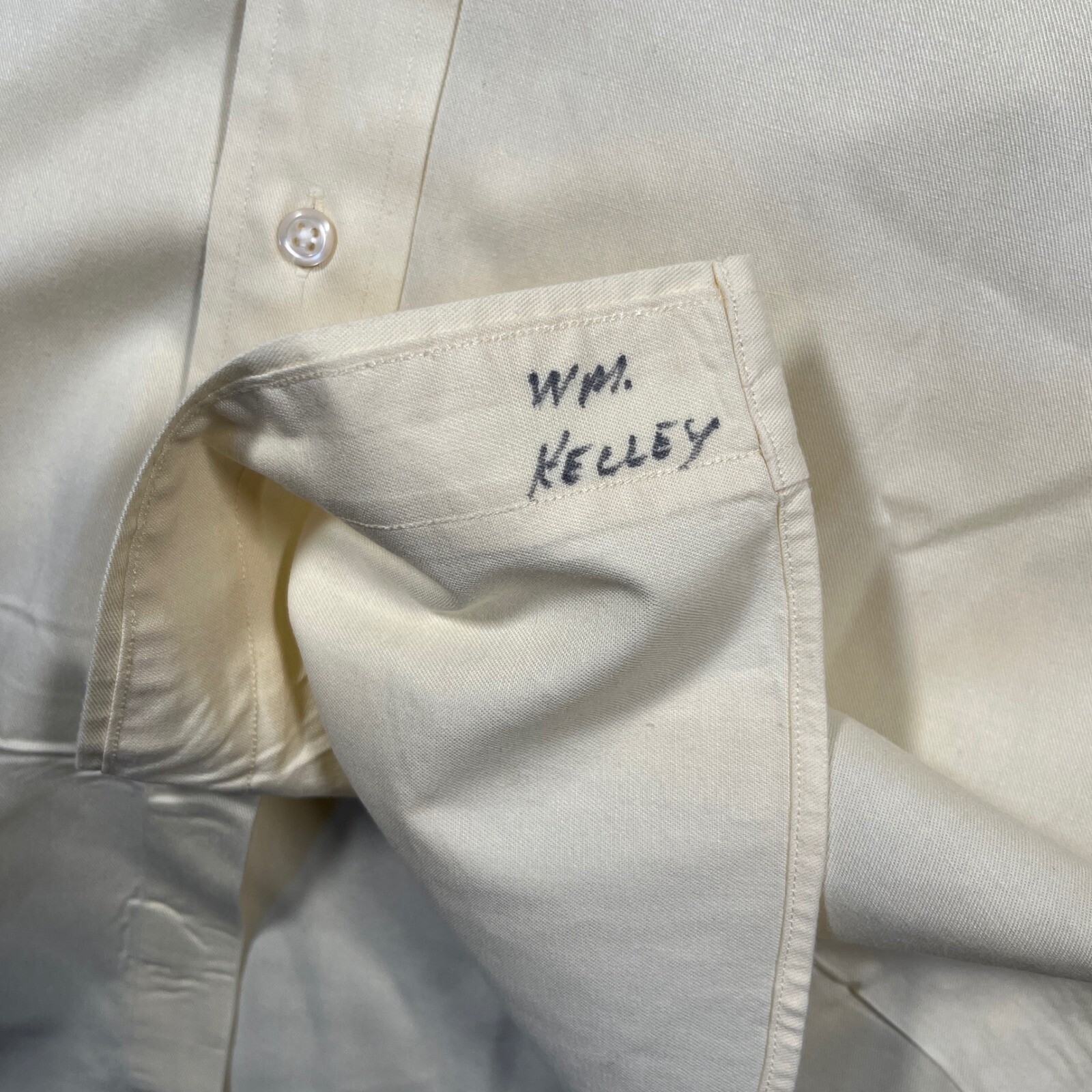 Vintage Polo Ralph Lauren Blaire Button Down Shirt Pale Yellow Classic Fit L thumbnail 6