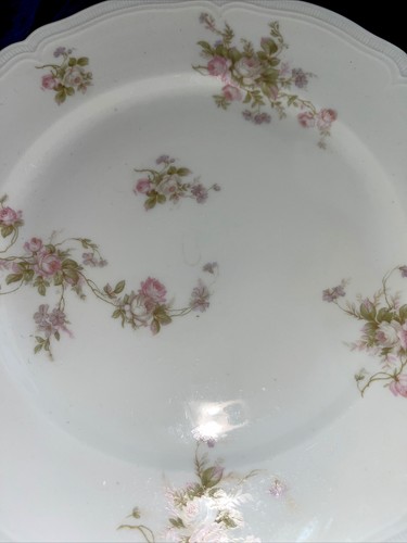3 VTG Mismatched China Plates Florals Dinner Party For One Fancy Spoiled ME - Picture 14 of 22