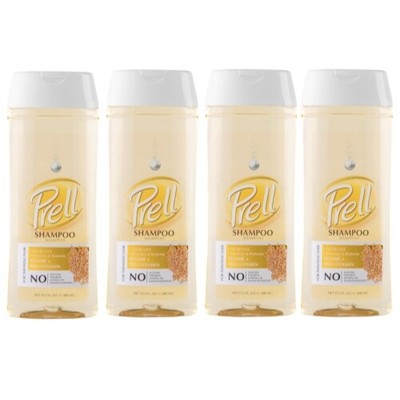 Prell Sesame + Pro-Vitamin Shampoo, 13.5 fl. oz, Color Safe Pack of 4