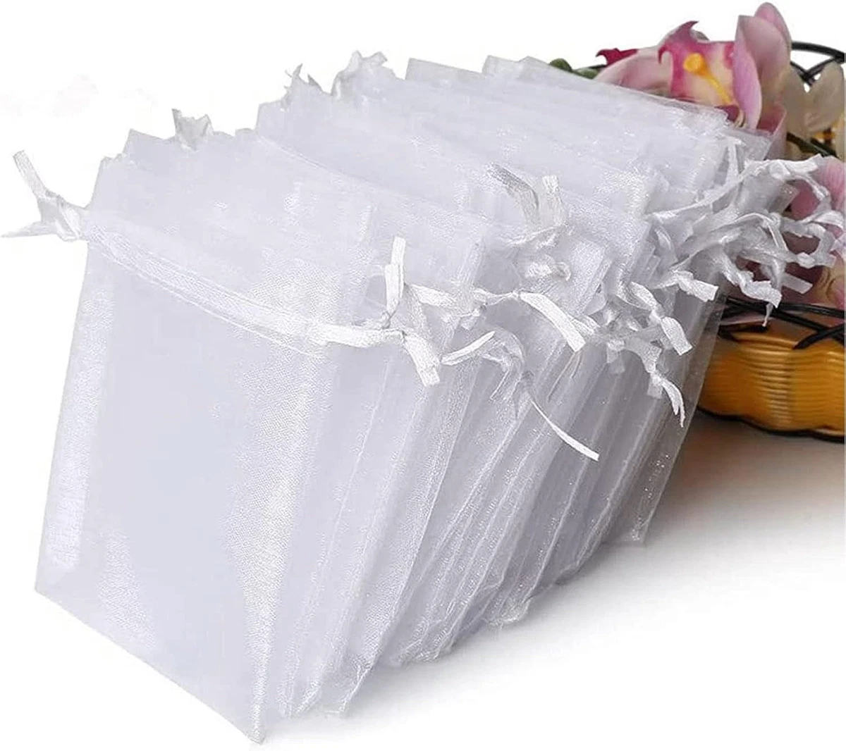 Set di 5 sacchetti regalo, sacchetti per feste per ragazze con manici e nastri, sacchetti regalo per feste di matrimonio, 18 x 16 x 10 cm | Leroy Merlin