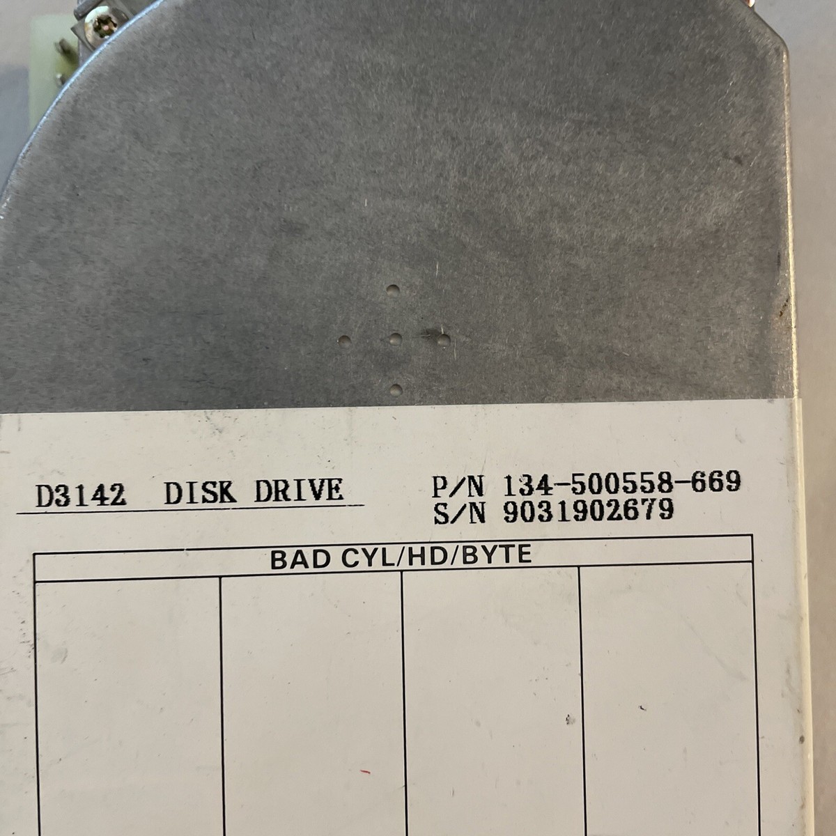Vintage NEC D3142 42MB MFM 3600K 3.5” IDE Hard Drive Desktop Vintage NEC D3142 42MB MFM 3600K 3.5” IDE Hard Drive Desktop