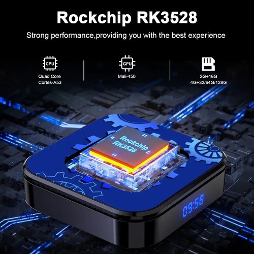 Android 13 TV Box 4GB Ram 64GB Smart Media Player 5G WIFI Bluetooth UK Plug - Picture 3 of 7