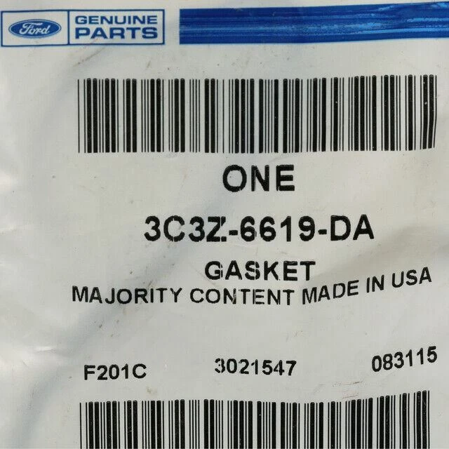 OEM NUEVO 05-10 Ford E150 E250 E350 Super Duty Econoline Van Junta 6L 3C3Z6619DA Foto 2 de 3