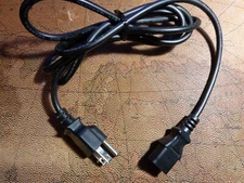 3 Prong 6ft Replacement AC Power Cord Cable US Plug for PC Desktop Dell XBox HP