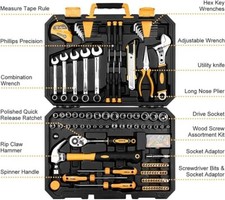 158 Piece Tool Set-General Household Hand Tool Kit,Auto Repair Tool Set - Image 3