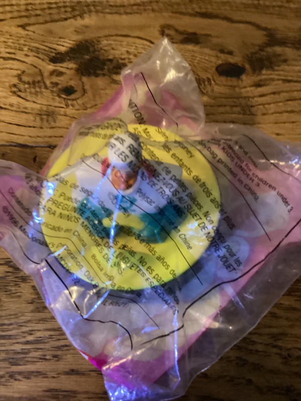 Mighty Ducks Mallory Happy Meal toy new