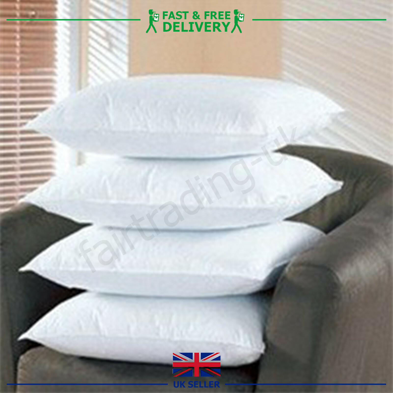 HOTEL QUALITY DUCK FEATHER CUSHION PADS INNERS INSERTS FILLERS 16 18 20 22 & 24" eBay