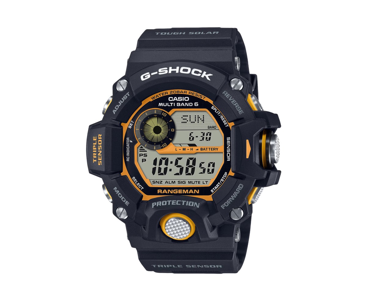 Casio G-Shock GW9400Y Rangeman Black/Yellow Digital Resin Casio G-Shock GW9400Y Rangeman Black/Yellow Digital Resin