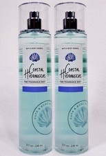 2 Bath  Body Works COASTAL HYDRANGEAS Fine Fragrance Body Mist Spray
