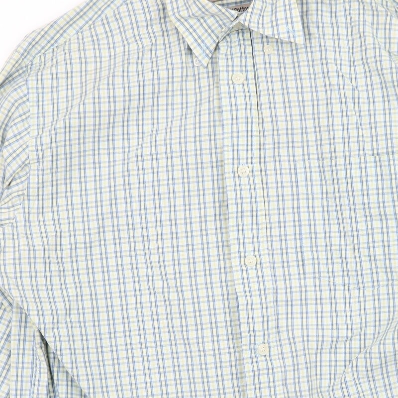 Zantos Mens Check Cotton blend Size M Collared image 7