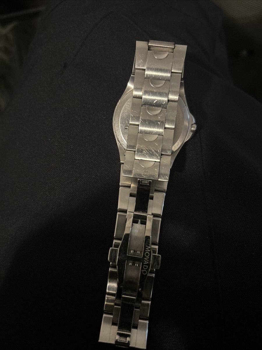 Movado Men's Museum 84 E7 1850 Stainless Steel 38mm Wrist Movado Men's Museum 84 E7 1850 Stainless Steel 38mm Wrist