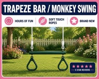 Trapeze / Monkey Bar Swing for Kids