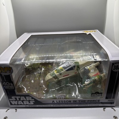 Funko Pop Star Wars: A Lesson in the Force Yoda X-Wing Figure #382