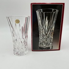 Italian Decorative RCR Royal Crystal Rock 24% Lead Crystal Vase 18cm high.