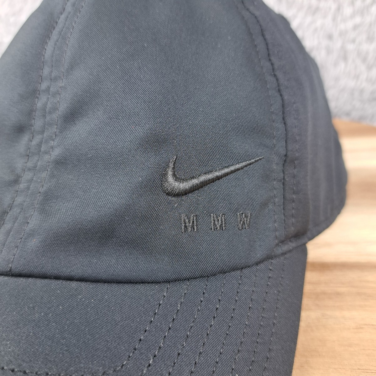 Nike x Matthew M Williams Hat Cap Strap Back Triple Black Logo MMW