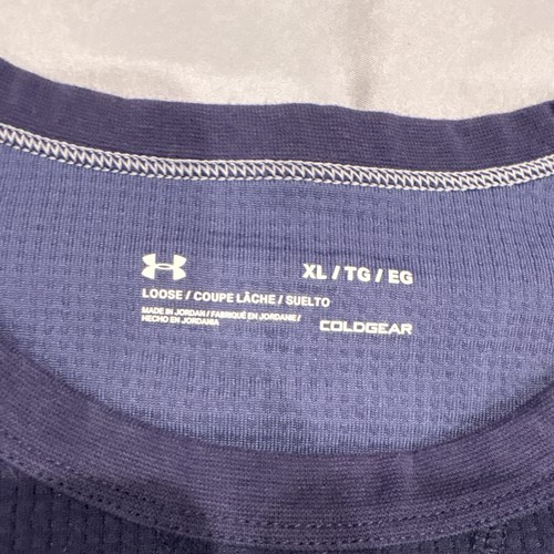 Under Armour ColdGear Men’s XL Blue Long Sleeve Crew Neck Thermal