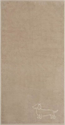 Cawö We Love Dogs Handtuch 6248-33 natur/beige Handtuch 50x100 Größe 50x100 cm